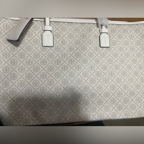 Last one! Tory Burch White and blue large tote bag - Picture 3 of 5